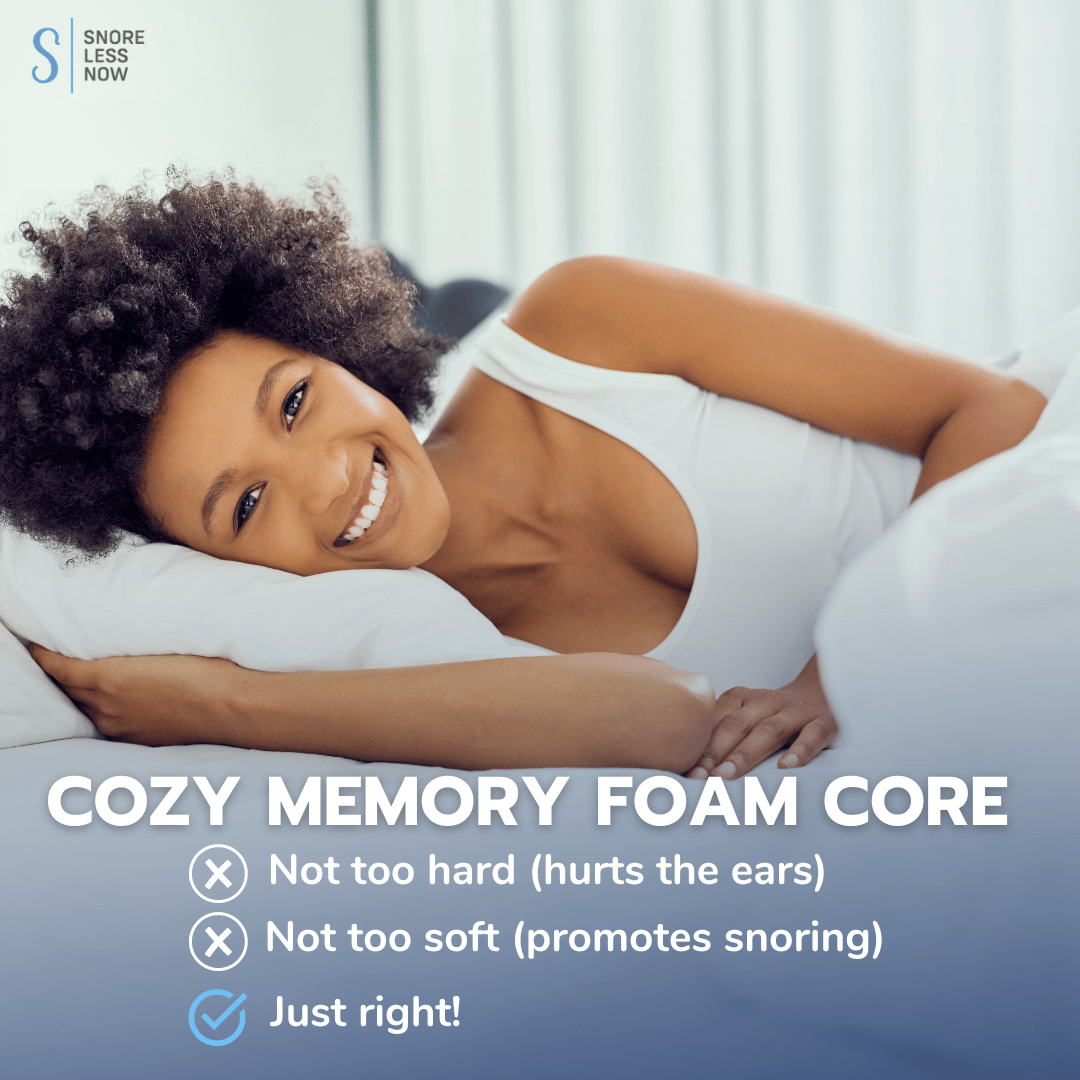 Luxury Memory Foam SilverSafe Pillow